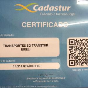 Certificado Cadastur